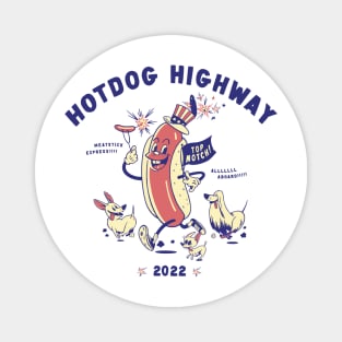 Hot Dog HWY Magnet